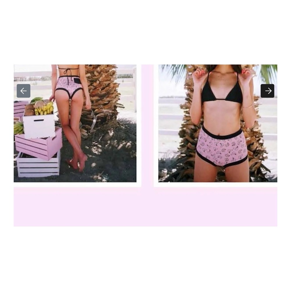 Lolli Tasty Bananas Cheeky High Waisted Bottom